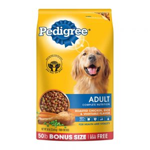 Pedigree from Walmart website