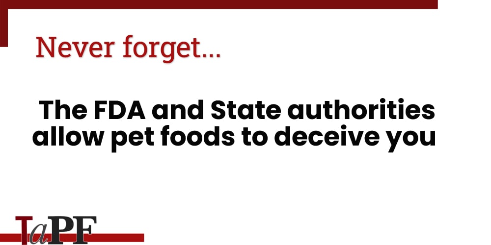Truth about Pet Food Knowing the truth can save your pet's life